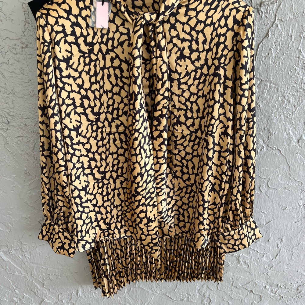Two Piece Blouse and Skirt Combo